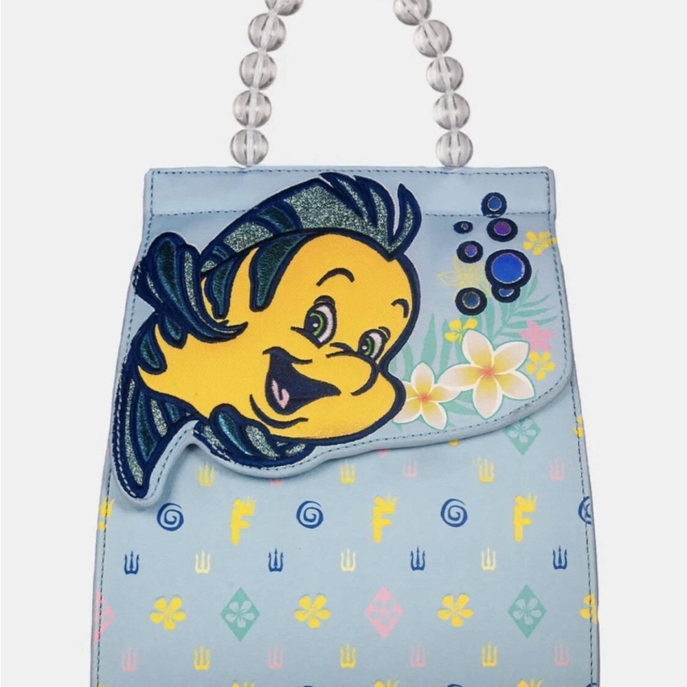 Danielle Nicole Blue and Yellow Mermaid Handbag